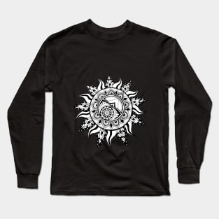 Floral Mandala Long Sleeve T-Shirt